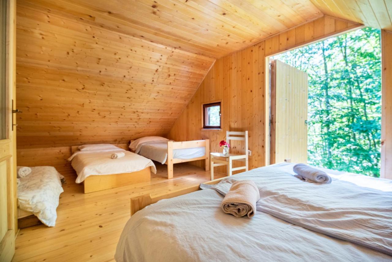 Miha Lodge - Mihcevo Plece Soča Exterior foto
